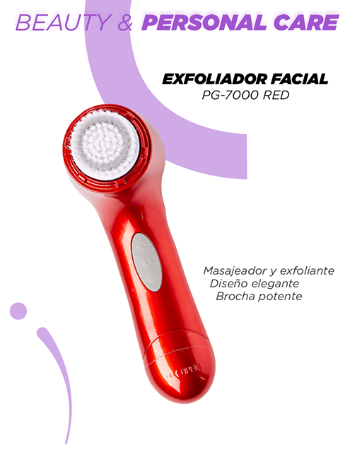 Disminuye imperfecciones y remueve células muertas con el Cepillo Exfoliante